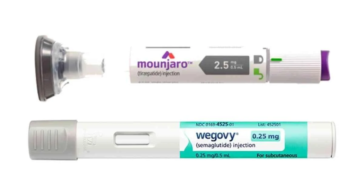 Mounjaro vs. Wegovy pen
